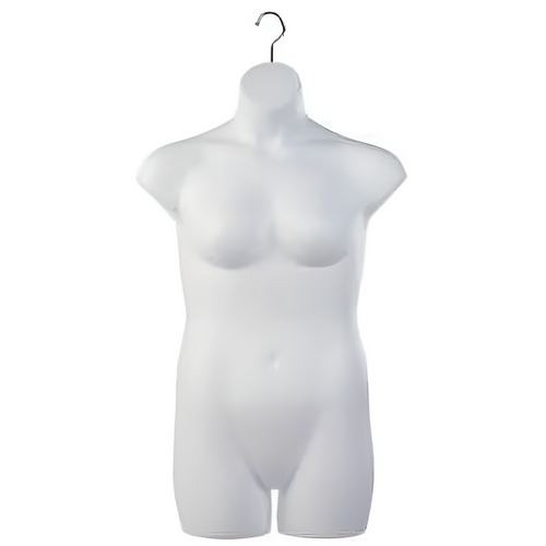 PLUS SIZE HANGER FORM WHITE