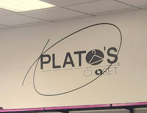 PC Logo Cash Wrap Wall Graphic
