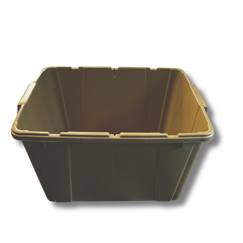 TAN RECYCLE BIN 16x23x14