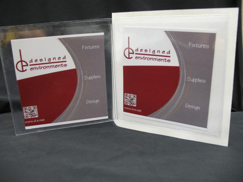 VINYL POCKET FOR SHOE BIN 5X5