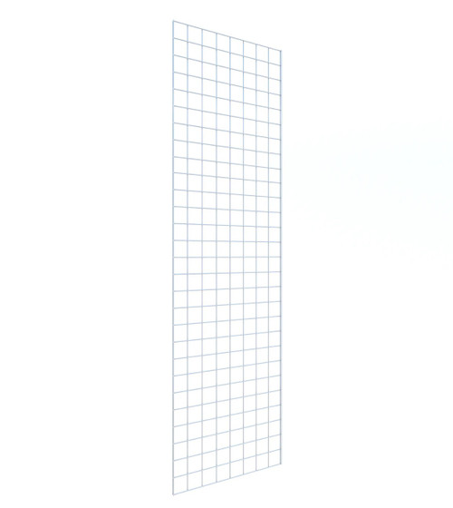 2' x 7' White DE Grid Panel