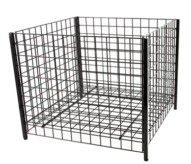 36" SQ. GRID DUMP BIN