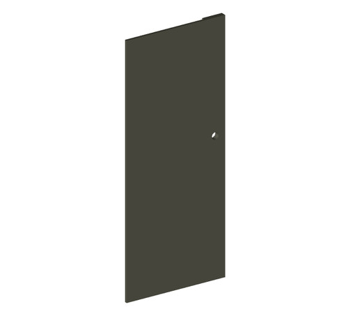 30 X 72 BLK FTG RM DOOR-RIGHT