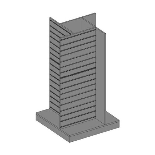 4-Way Rolling SW Tower 34" x 34" x 52" (BK)