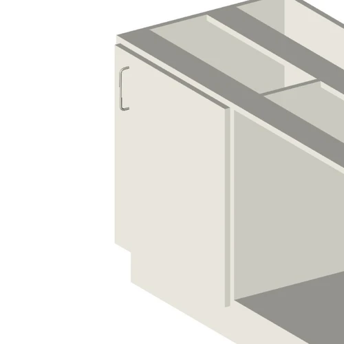 Cab Door Right 24" x 31" (WH)