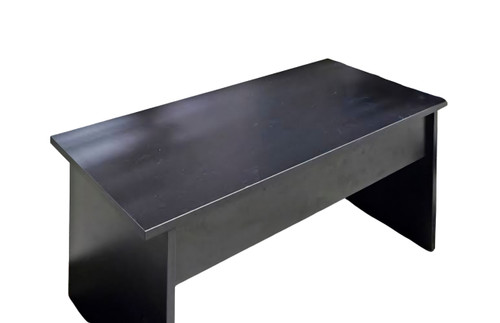42" x 20" x 18" Black Bench