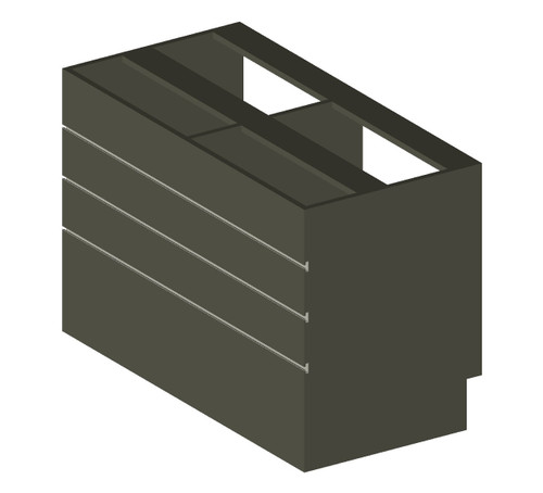 Cabinet 48" x 31" SW 6" O.C. (BK)