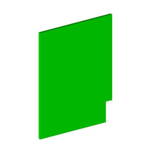 Cab End Panel 31" Melamine (IL)