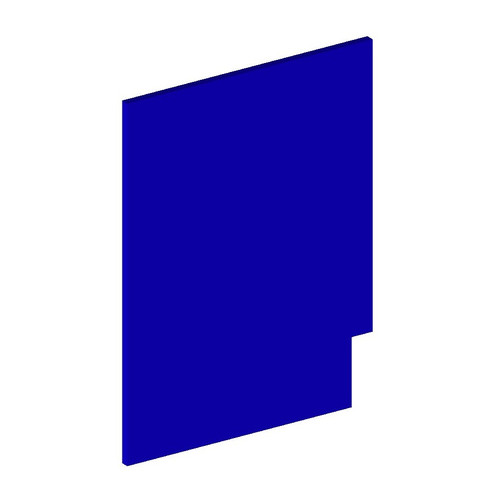 Cab End Panel 31" Melamine (LB)