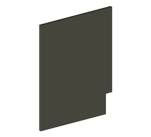 Cab Right End Panel 31" Melamine (GB)