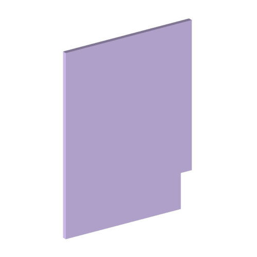 Cab Right End Panel 31" Melamine (GB)