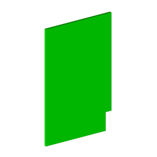 Cab End Panel 37" Melamine (IL)