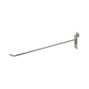 12" Chrome Slatgrid/Slatwall Hook