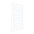 2' x 4' White DE Grid Panel