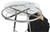 30" ROUND CHROME  BASKET