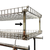 Double-Stack Bracket for H-Rack Top Basket