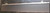 59" x 8.25" Flat Black Styrene for Shoe Shelf
