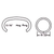 11/16" Tight Netting Rings