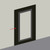 Mirror Back Panel 48" x 72" PVC All Edges (BK)