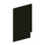 Cab End Panel 37" Melamine (BK)