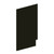 Cab End Panel 41" Melamine (BK)