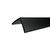 1" x 1" Black Styrene Corner Molding
