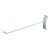 10" White Slatgrid/Slatwall Hook