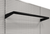3' Black Hangrod w/ 12" Brackets