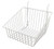 12" x 12" x 8" Black Sloped Front Basket