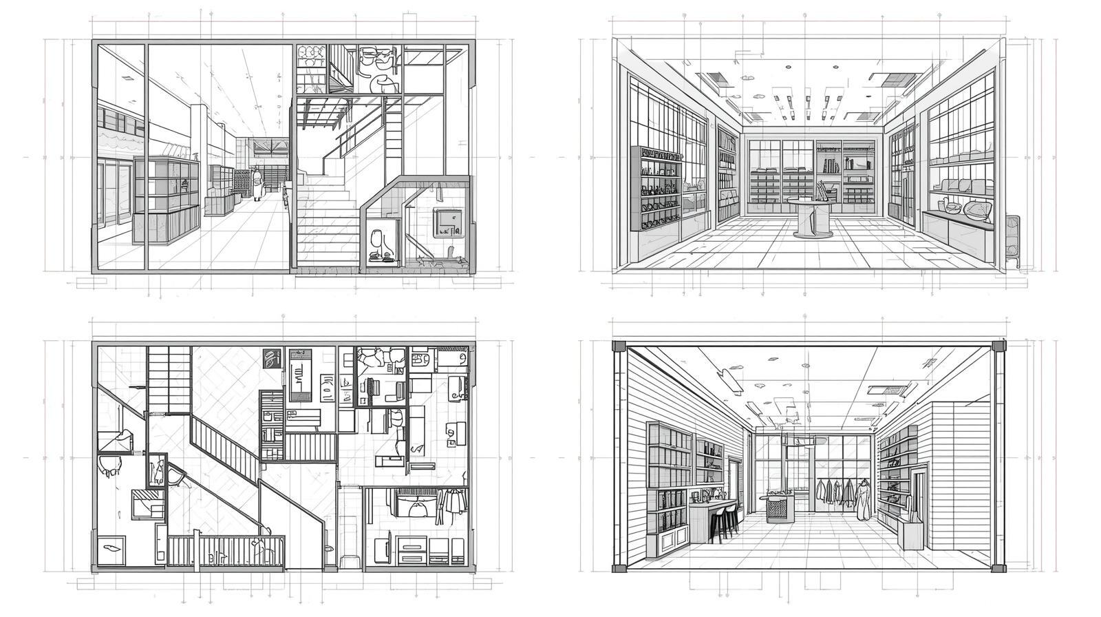 1. Complete Store Drawings