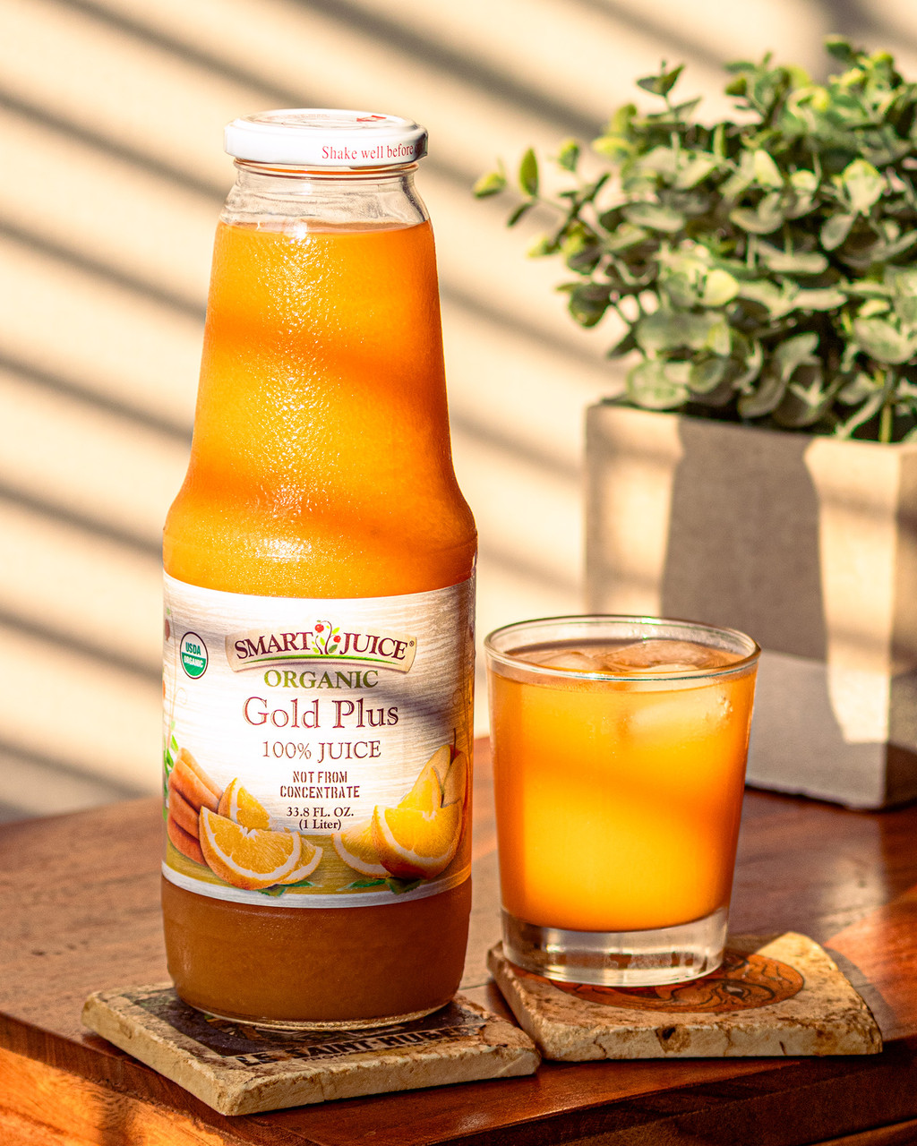 Organic Gold Plus Blend 100% Juice Not From Concentrate, fl
