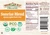 Smart Juice Super Greens Nutriton Panel and attributes