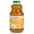 Smart Juice Organic Sunrise Blend 32 fl oz glass bottle, green cap, apricot-apple-peach-pear juice, USDA Organic seal.