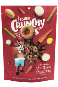Fromm Dog Crunchy O's Pot Roast Punchers 6oz Fromm Dog Crunchy O's Pot Roast Punchers 6oz
