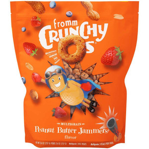 Fromm Dog Crunchy O’s Peanut Butter Jammers 6oz Fromm Dog Crunchy O’s Peanut Butter Jammers 6oz