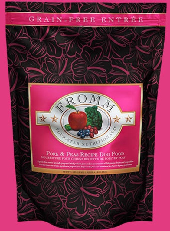 Fromm Dog 4 Star GF Pork and Peas 26 Lb