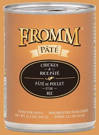 Fromm Dog Gold Pate Chicken and Rice 12.2oz