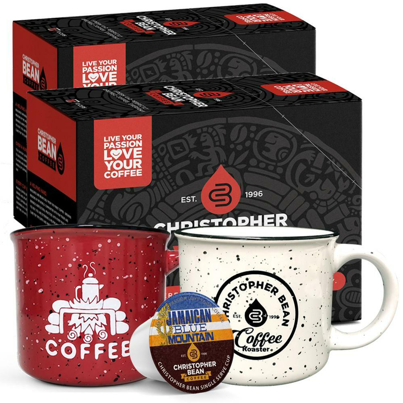 Single Cup & Campfire Mug - Bundle Deal, 2 Box 2 Mug (Free Shipping) -  Christopher Bean Coffee