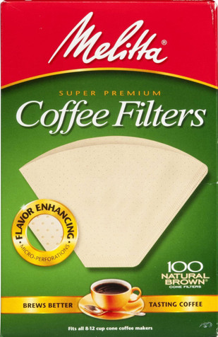 Melitta Coffee Filters Natural Brown Cone Melitta Coffee Filters Natural Brown Cone