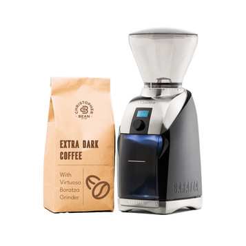 Extra Dark Coffee with Virtuoso Boratza Grinder