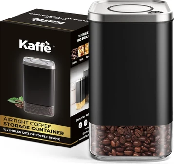 KAFF Glass Coffee Canister