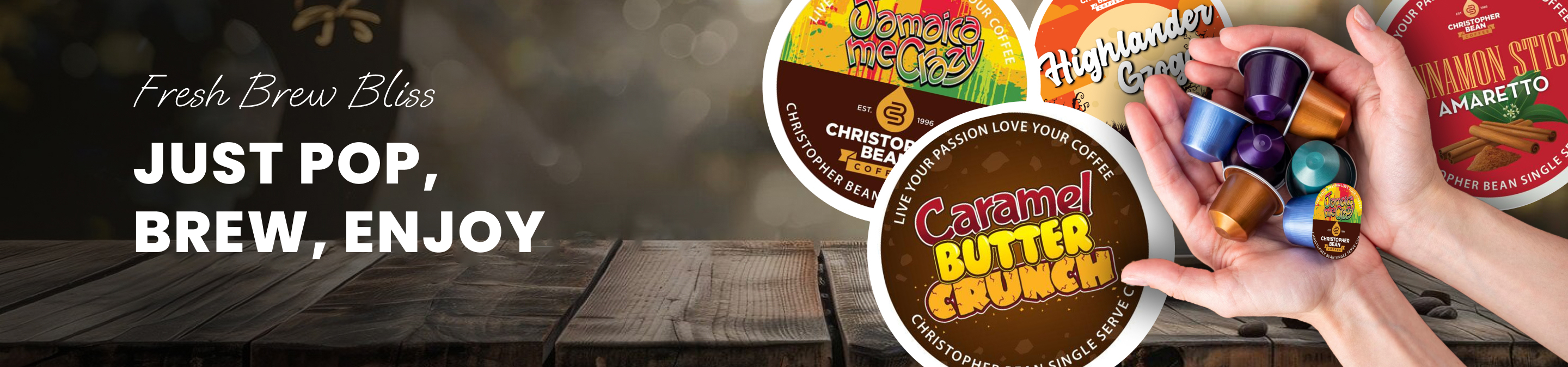Single Cup Coffee Banner