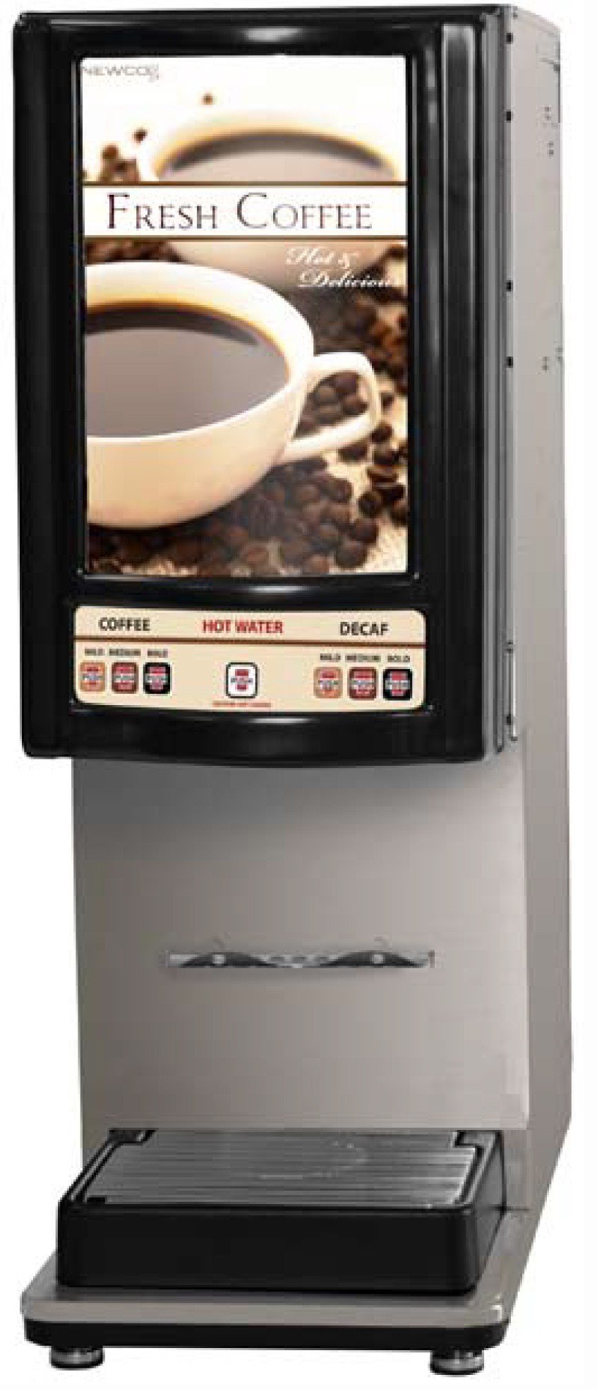 Newco Iced Coffee Front Load 2 Post Mix Dispenser