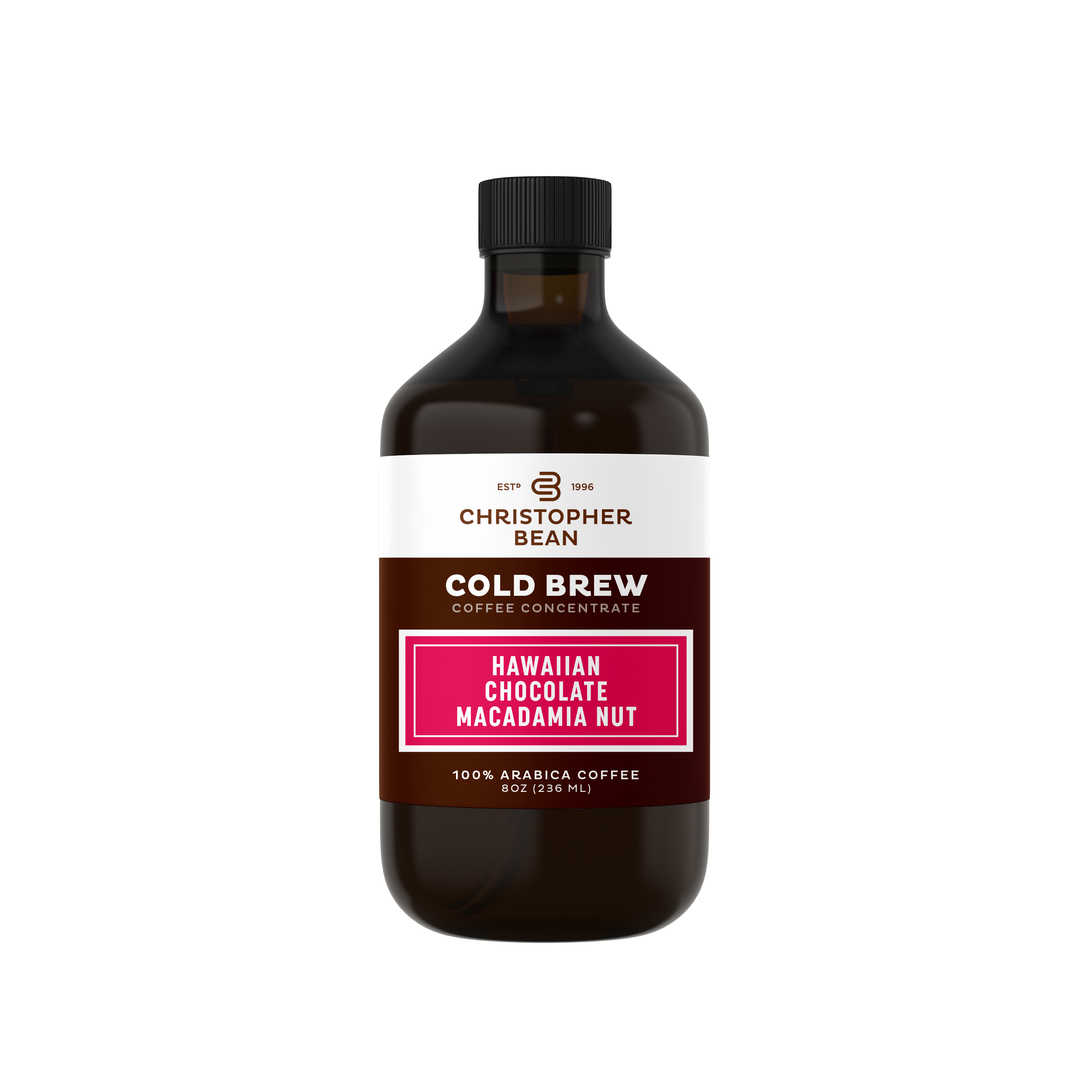 マッスルコーヒー Hawaiian Chocolate Macadamia Nut Cold Brew Bottle - Christopher