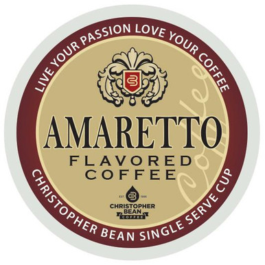 Amaretto Single Cup - Christopher Bean Coffee