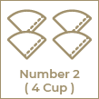  Number 2 ( 4 Cup )