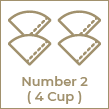  Number 2 ( 4 Cup )