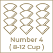  Number 4 ( 8-12 Cup )