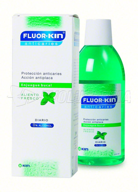 Fluor Kin Enjuague Bucal 2x1 500ml