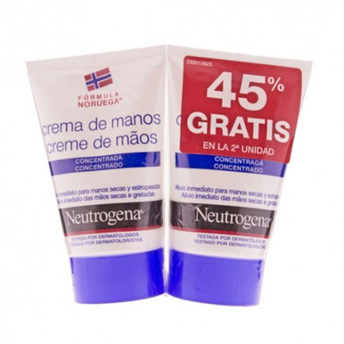 Neutrogena crema de manos concentrada 50 mL 2 U